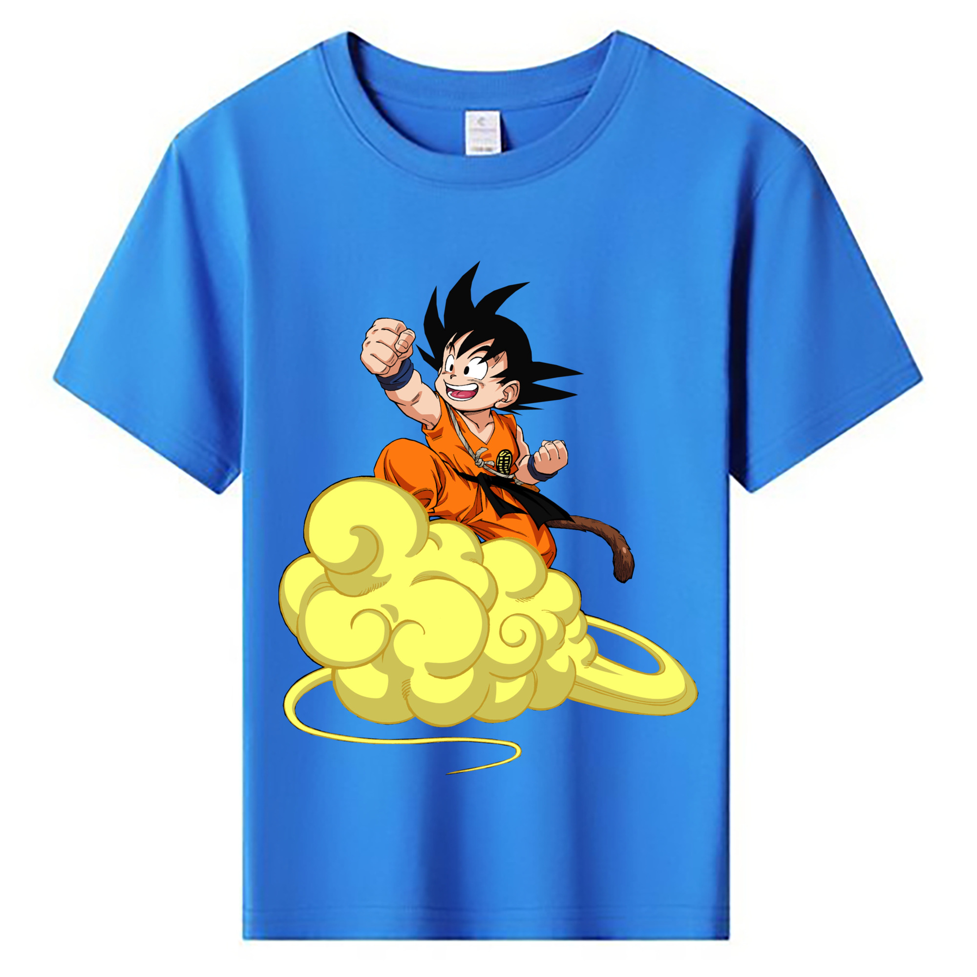 （画像用） ドラゴンボール 孫悟空（そん ごくう）Son Goku カカロット DRAGON BALL Kakarotto 綿100％キッズTシャツ（フロントプリント）